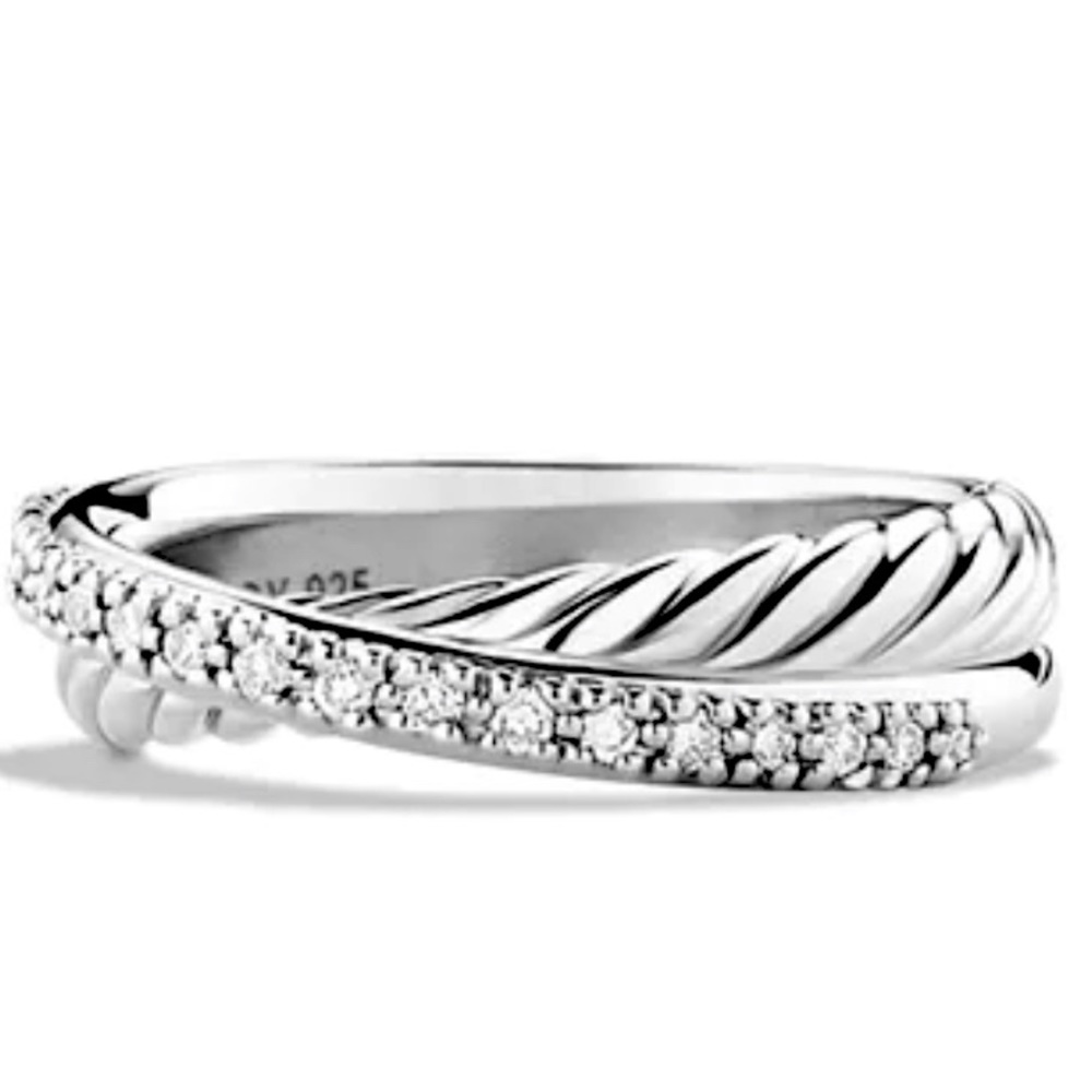 David Yurman Cross Over Ring